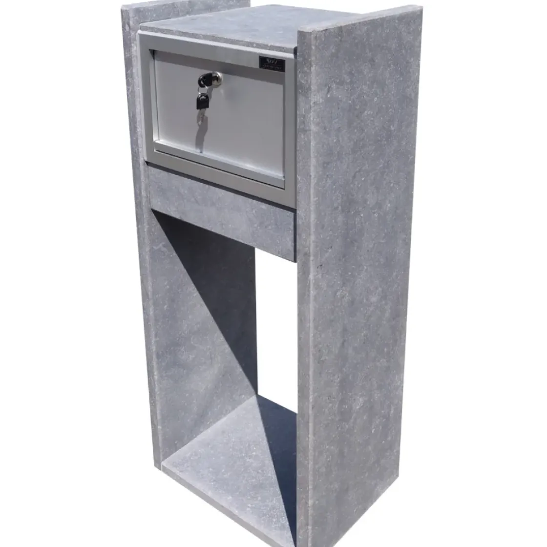 Vasp Brievenbus Everest Belgische Blauwe Hardsteen-Brico Best