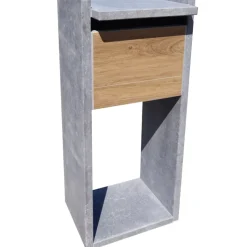 Vasp Brievenbus Everest Woodlook Belgische Blauwe Hardsteen-Brico Hot