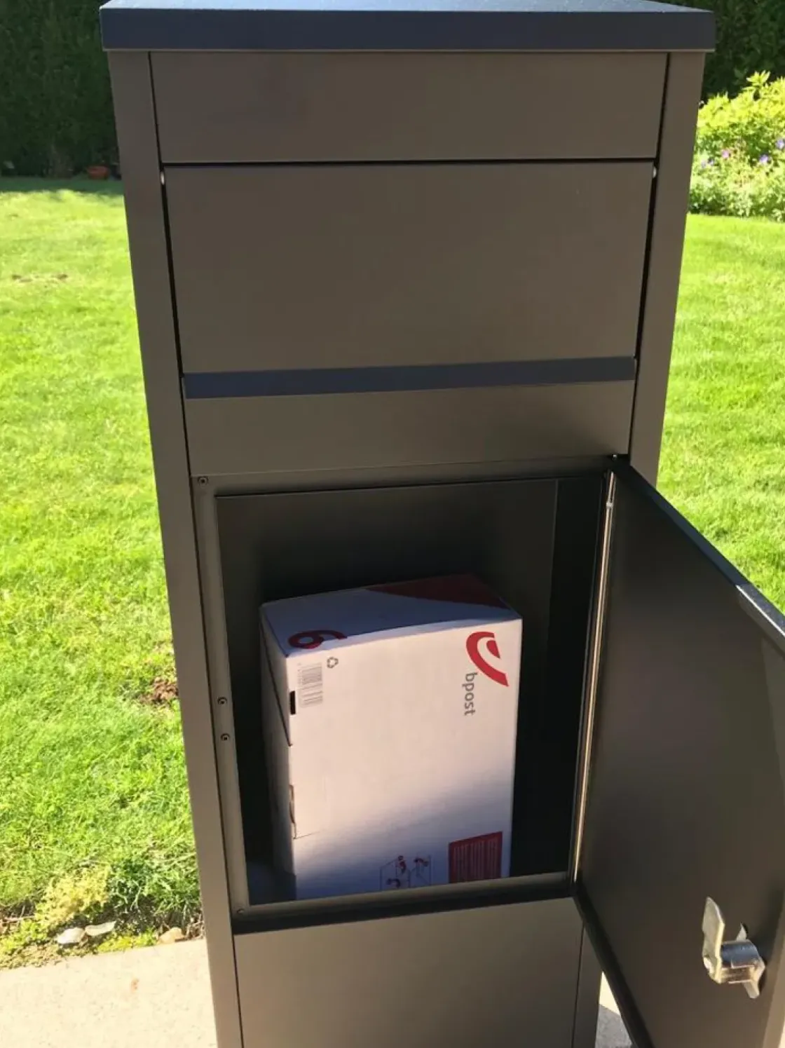 Vasp Parcelbox Munchen Zwart-Brico Outlet