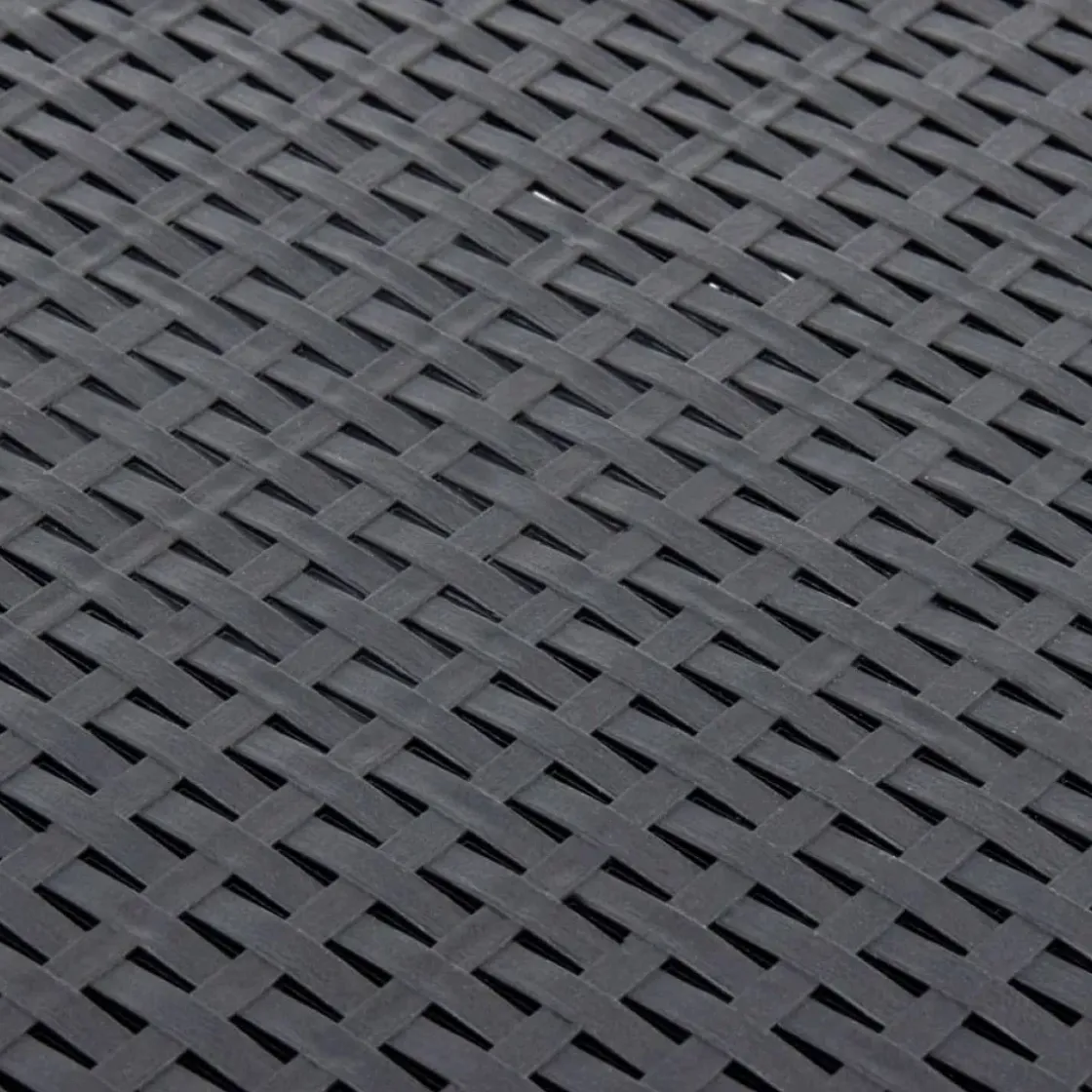 Vidaxl Bijzettafel 54X54X36,5 Cm Kunststof Antraciet-Brico Clearance