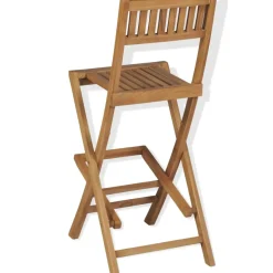 Vidaxl Tuinbarkrukken Inklapbaar 2 St Massief Teakhout-Brico Discount