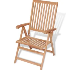 Vidaxl Tuinstoelen 2 St Massief Teakhout-Brico