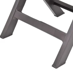 Vidaxl Tuintafel 89 Cm Kunststof Antraciet-Brico Online