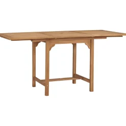 Vidaxl Tuintafel Verlengbaar (110-160)X80X75 Cm Massief Teakhout-Brico Sale