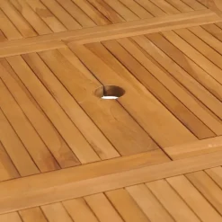 Vidaxl Tuintafel Verlengbaar (110-160)X80X75 Cm Massief Teakhout-Brico Sale