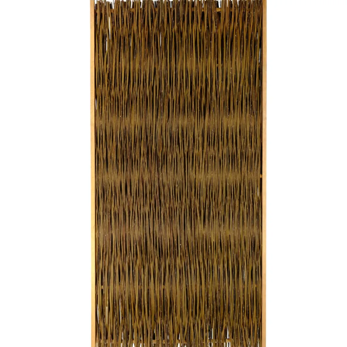 Videx Tuinscherm Jutland Wilgen 90X180Cm Bruin-Brico Discount