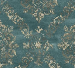 Vinylbehang Op Vlies Louvre Blauw 387074-Brico Hot