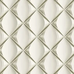 Vinylbehang Op Vlies Ttianon Creme 386913-Brico