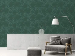 Vinylbehang Palmen Groen-Brico Discount