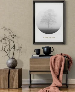 Vinylbehang Zander Beige-Brico Discount