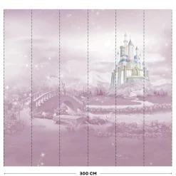 Vliesbehang Princess Castle Mural-Brico Discount