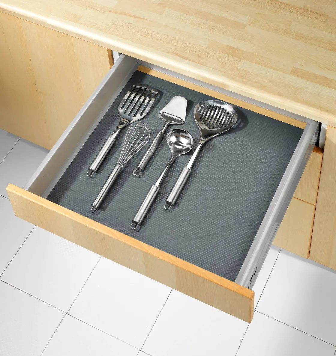 Brico Wenko Antislipmat Grijs Extra Sterk 50X150Cm