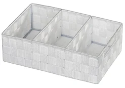 Brico Wenko Organizer Adria 3-Vaks 32X21X10Cm Met Wit