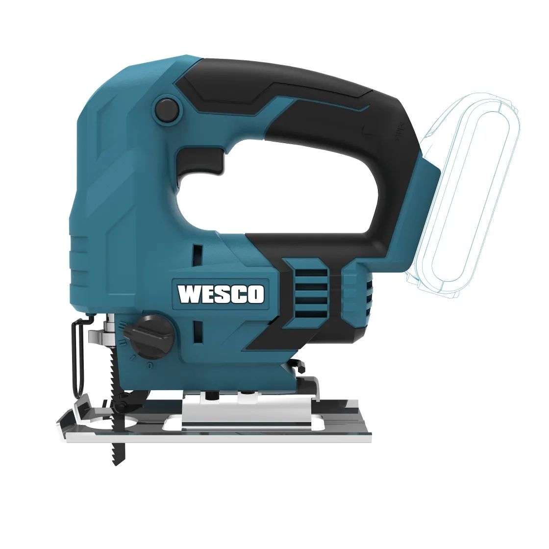 Brico Wesco Decoupeerzaag Zonder Accu Ws2903.9 18V Online
