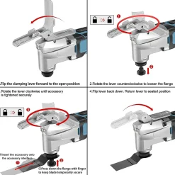 Brico Wesco Multitool Ws5508 250W Outlet