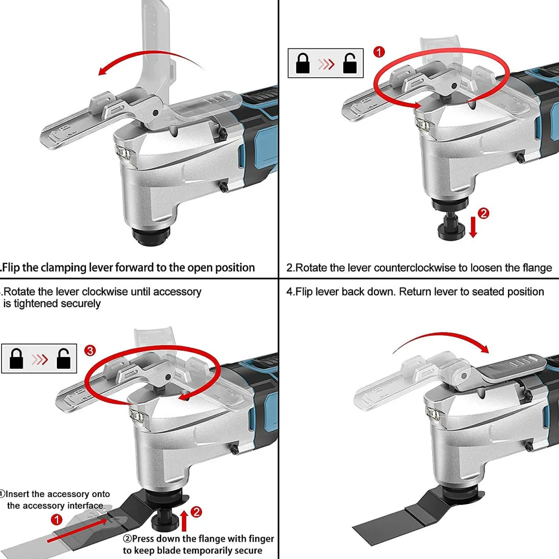 Brico Wesco Multitool Ws5508 250W Outlet