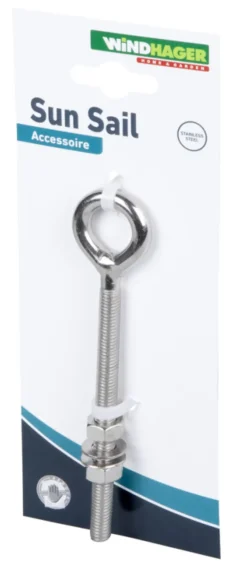 Windhager Eyelet Roestvrij Staal Sun Sail-Brico Best