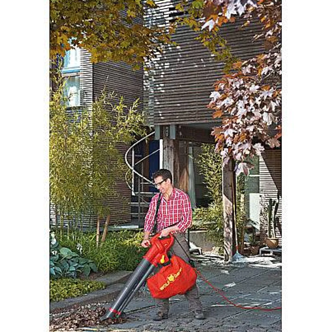 Brico Wolf Garten Elektrische Bladblazer 'Lbv2500E' 2600 W