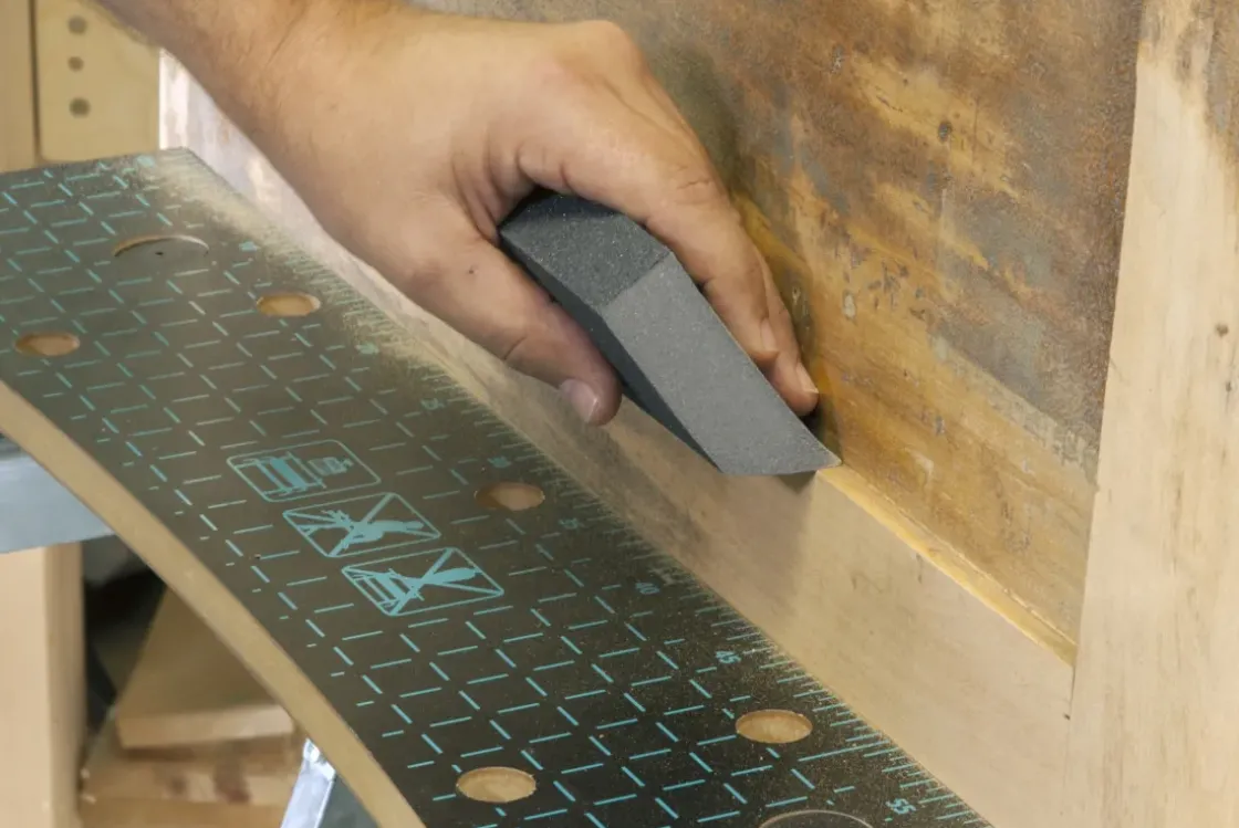 Wolfcraft Schuurblok Contour Korrel 60 100X90X25Mm-Brico Discount