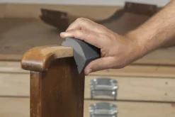 Wolfcraft Schuurblok Contour Korrel 120 100X90X25Mm-Brico Outlet