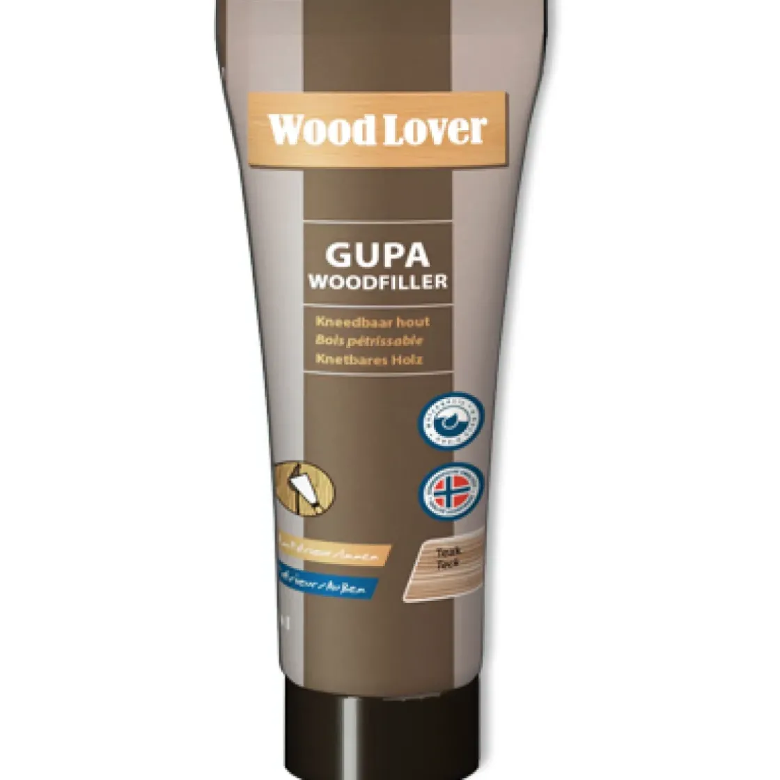 Wood Lover Vulmiddel 'Gupa' Woodfiller Donker Eiken 65 Ml-Brico Hot