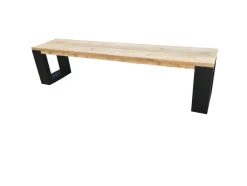 Wood4You - Bankje - New Orleans - Steigerhout 130Lx40Hx38D Cm-Brico Best