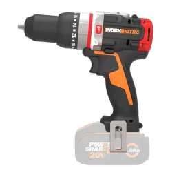 Brico Worx Accuboormachine Met Klopfunctie Wx354.9 20V (Zonder Accu) Discount