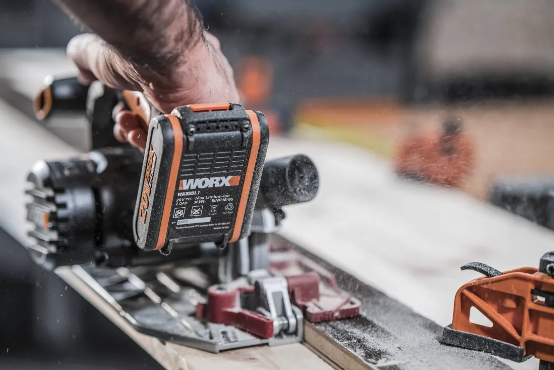 Brico Worx Cirkelzaag Wx530.9 20V (Zonder Accu) Online