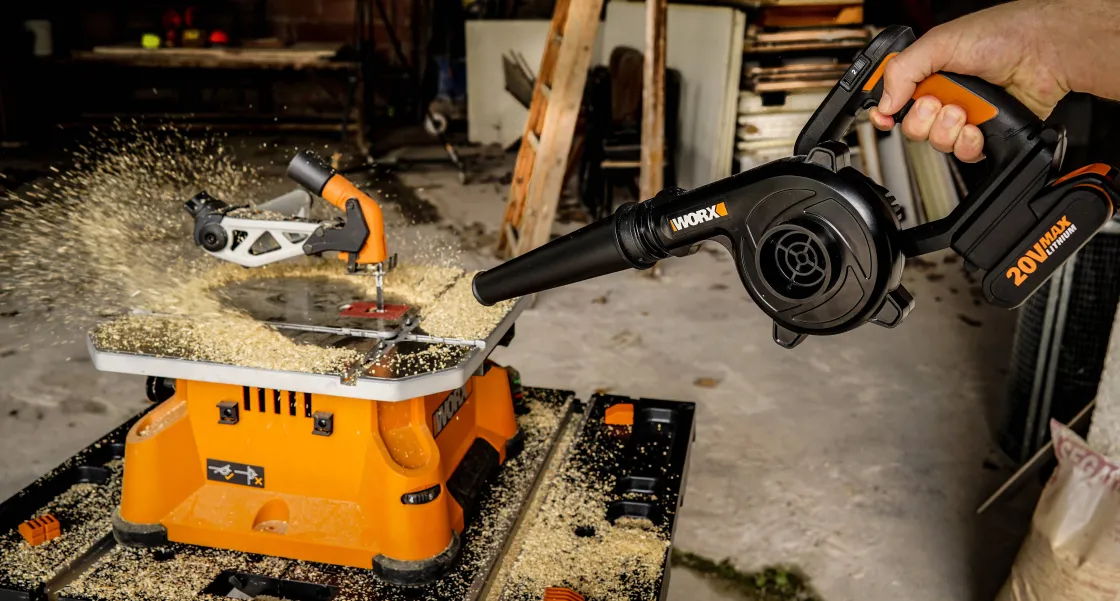 Brico Worx Elektrische Blazer Wx094.9 20V (Zonder Accu ) New