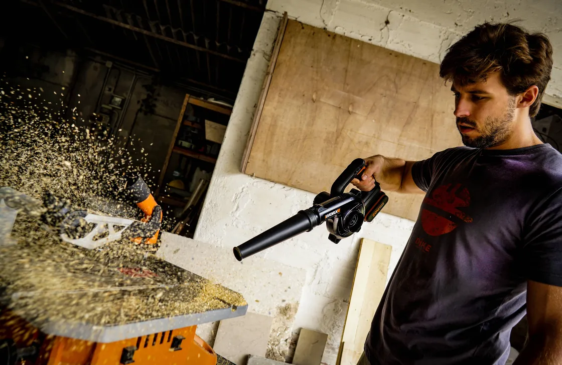 Brico Worx Elektrische Blazer Wx094.9 20V (Zonder Accu ) New