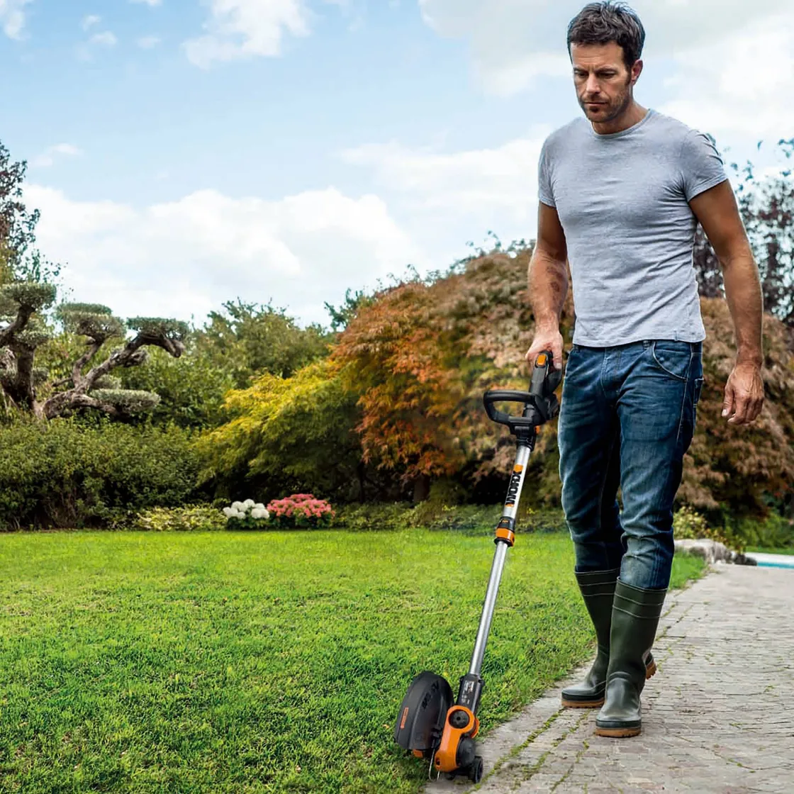 Brico Worx Grastrimmer Op Accu Wg163E.2 20V New