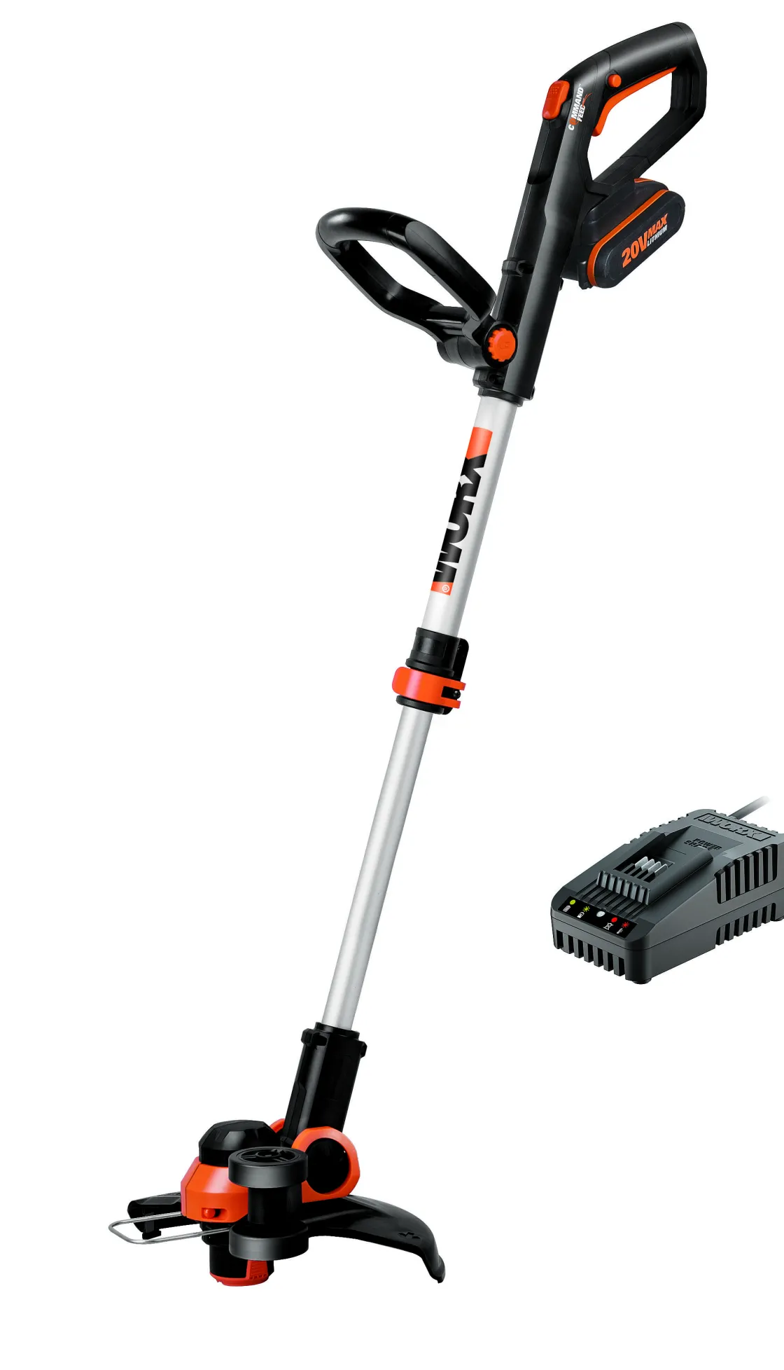 Brico Worx Grastrimmer Op Accu Wg163E.2 20V New
