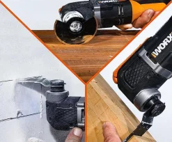 Brico Worx Multitool Sonicrafter Wx696 20V New