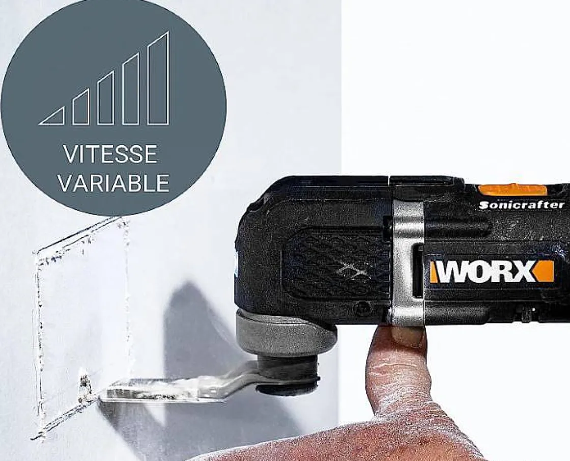 Brico Worx Multitool Sonicrafter Wx696 20V New