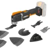 Brico Worx Multitool Sonicrafter Wx696.9 20V (Zonder Accu) Hot