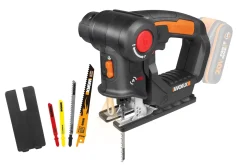 Brico Worx Reciprozaag/Decoupeerzaag Wx550.9 Trans4Mer 20V (Zonder Accu) New